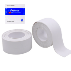 Yh상점 실리콘 방수테이프 욕실 주방 틈새 테이프, 2개