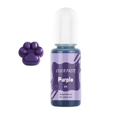 10ml 수지 성형 주조 안료 예술 공예 라텍스 페인트/석고/시멘트 염색을 위한 수성 페인트 착색제, 04 1580237-purple