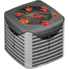 Kylinlucky Mesh Air Conditioner Cover for Outside Units Curved Fit AC Top Cover with Breathable M, 28" x 28"