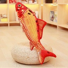 대형 참치 모형 선물 재미있는 쿠션 식당 횟집 모조, 레드코이
