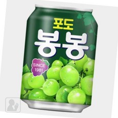 바래스 포도봉봉 238ml 24캔 포도음료캔