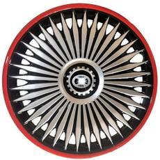 14인치 휠 RS600 루피노 포터2/봉고3 전용 알루미늄 커버 세트, 14인치네트레드모델2실버/블랙/레드3색