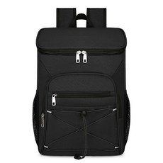 SERMER 보온보냉 백팩 쿨러백 대용량25L, 1개, 블랙 1개, 블랙