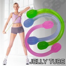 FARBER 矽膠握力繩 韻律彈力繩 有氧拉力繩 瑜珈阻力帶, 紅, 1個