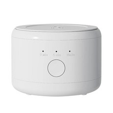 USB 전기 초음파 청소기 기계 틀니 청소기 교정기 상자 청소 다기능 보이지 않는 리테이너, WHITE, 1개