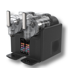 폴라크림 업소용 소프트아이스크림 메이커 슬러시 기계 가정용, BST-B4(블랙 디스플레이 듀얼-4L)