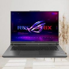 에이수스 2024 ROG 스트릭스 G18 코어i9 인텔 14세대 지포스 RTX 4070, 이클립스그레이, 1TB, 32GB, Free DOS, G814JIR-N6079