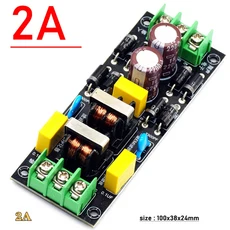 호환 DYKB AC EMI 전원 필터 정화 전자기 간섭 오디오 사운드 디코더 앰프 2A 4A 8A 110V 220V, 02 2A