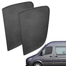 메르세데스 스프린터 2006-2018용 마그네틱 밴 창문 스크린 정문용 벌레 메시 햇빛 가리개 커튼 한 쌍 벌레 방지, 메르세데스 스프린터 2006-2018용 마그네틱 밴 창