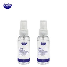 자우버 렌즈클리너 스프레이 50ml 100ml 안경닦이 렌즈 세정액., 2개, 1개입