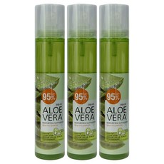 과일나라 알로에베라 모이스처 리얼 수딩젤 미스트 125ml 3개