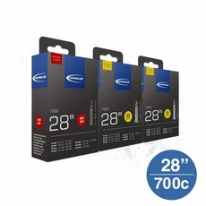 슈발베 28인치/700C 엑스트라 라이트 경량튜브 SV20, SV18 40mm [10428343], 1개