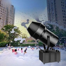대형 버블머신 자동 거품 놀이 수영장 클럽 비치 연출기, 3000W 거품가루 2팩, 1개