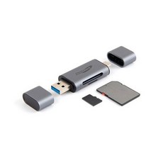애니포트 2 in 1 C타입 메탈바디 OTG 카드리더기 AP-UC21, 단품, 1개