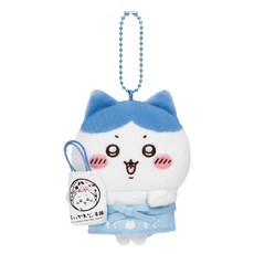 치이카와 모구모구 점원 마스코트, 1개, 하치와레, 11cm