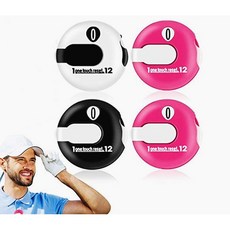 더이쁜 골프 타수 계산기 리셋기능 스코어카운트 캐디용품, 레드