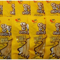 정화 식품 말랑말랑 버터구이오징어 10봉, 50g, 10개