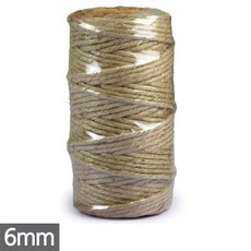 세인화분 6mm x 250m 녹화끈 - 쥬트로프 황마로프, 1개