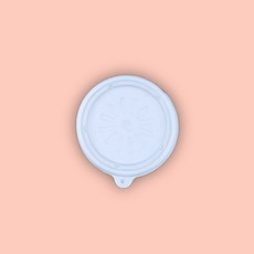 SJ-105 PP 국물용기 뚜껑 100개 몸통X, 1개, 100개입