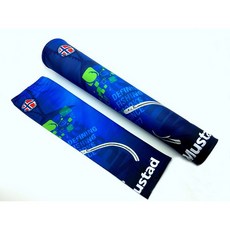 MUSTAD (慕斯達) 吸濕排汗 防曬腿套/袖套 UPF30+, 1個, 袖套 MCAS01 藍色 (L/XL), 藍色
