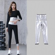 여성 땀복바지 9부레깅스 트레이닝