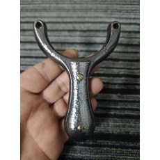 鈦合金單卡 雕刻竹節葉 弓箭射擊配件, 如圖所示, 1個
