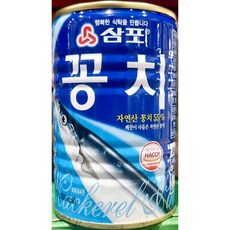 꽁치캔 (삼포 400g) 꽁치통조림/통조림/꽁치깡통/꽁치캔, 1개, 400g