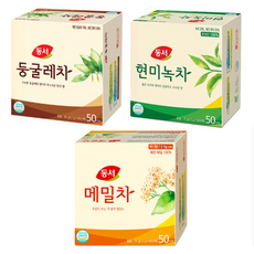 동서 구수한 전통차 (현미녹차+메밀차+둥글레차), 1개입, 1세트