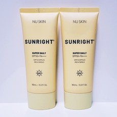 뉴스킨 선라이트 수퍼 데일리 점보 SPF50+PA++++, 90ml, 2개