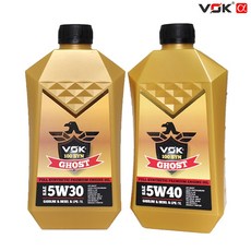 보크알파 고스트 5W30 5W40 (1L) 프리미엄 합성 엔진오일, 5W 40, 1개, 1L