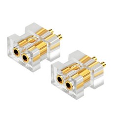 볼록 이중 커넥터 제품 8MM 오목 전자 플러그 플랫 소비자 78MM 7MM 바늘 소켓, 5 Pairs, Transpa nt Flat