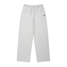 매장정품 와키윌리 WACKY WILLY 시그니처 스웻 세미와이드 팬츠 라이트그레이 WA2501PT01LG 498712