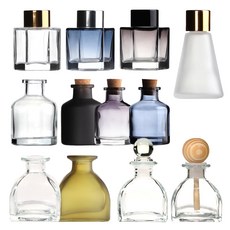 차량용 디퓨저 용기 방향제 미니 공병, 차량용논슬립패드투명, 1개