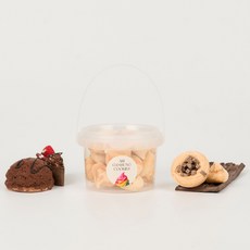 아리감성 수제머랭쿠키 답례품 원통형 280ml 호텔델루나 아이유 머랭, 1개, 초코폭탄 (원통형 280ml)