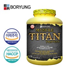 보령 머슬타이탄 프로틴 파우더, 4kg, 1개