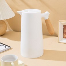 올굿 이중 보온주전자(1L) (화이트) (Araium), AI_04 1338292 올데이 이중-화이트