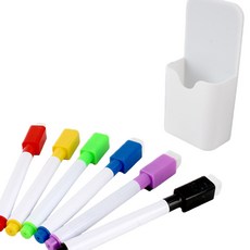 보드마카 플라스틱 홀더형 펜 지우개 사무용 필기구 세트 똑템, 1개