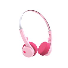 兒童耳機 舒適耳罩 可調式頭帶, 粉色, MONDO Freestyle 頭戴式藍牙耳機