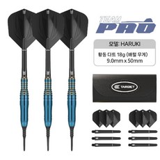 고급 실내 다트 선수용 전문가용 다트팁 훈련용 입문용 재미난, 무라마츠 하루키 - 18g