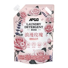 APGO薰衣紫戀洗衣精 天然除蟎 溫和親膚 持久留香 超濃縮配方 護衣護色, 玫瑰