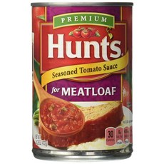 IDAHOAN Hunt's Seasoned For Meatloaf 토마토 소스 432.3g(15.5온스) 캔 432.3g(15.5온스), IDAHOAN Hunt's Seasoned For Me
