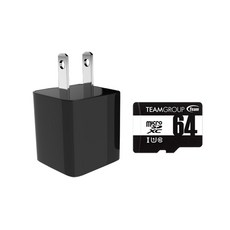 插頭款1080P隱密持續循環攝影機 密錄器 自動循環錄影, 1個, CP001+64G