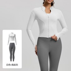 瑜伽服女健身跑步運動外套緊身提臀褲套裝
