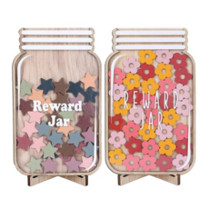 칭찬보틀 리워드 보드 칭찬 스티커 액자 목표 달성 보상판 36PCS, 1세트, 꽃