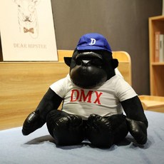 대형 고릴라인형 촬영 소품 봉제 애착 침팬지, 50cm
