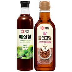 백설 매실청 645g+쌀올리고당 700g, 645g, 1개