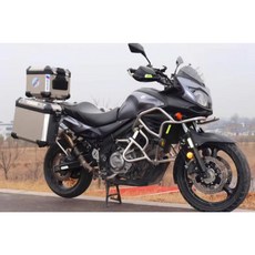 Suzuki 鈴木 V-Strom650 DL650 (2011-16) 鋁製三箱套件, 40公升側箱一套 (黑)+專用側箱架,不搭配後箱