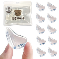 말랑베이비 프리미엄 모서리 보호대, 10개, 투명