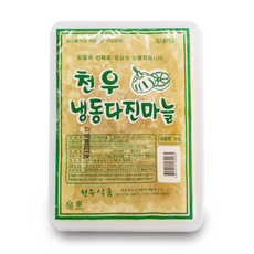 다진 양념 마늘 냉동 간마늘, 1kg, 1개