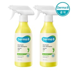 데오프레쉬 풋 샴푸_쿨라임 400ml 1+1, 단품, 1개입